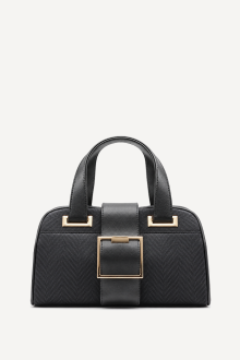 Geantă din piele ecologică DS-6441-negru