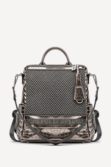 Rucsac din lac ecologic KB-27385-argintiu