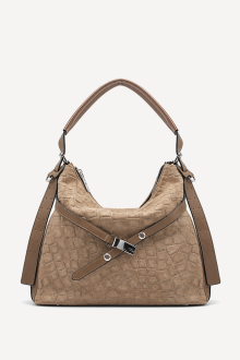 Geantă din piele ecologică KB-27388-camel