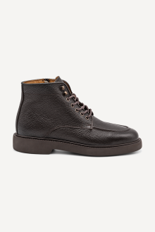 Ghete bărbătești din piele naturală MGZ-393-2822-maro