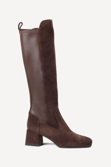 Cizme de piele SY-27620-maro