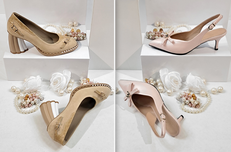 PANTOFI CU TOC ȘI GENȚI